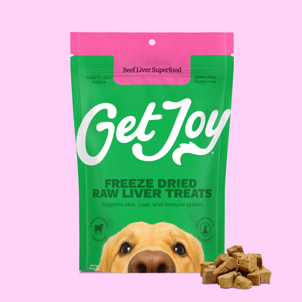 Get Joy Superfood Beef Liver freeze-dried organ treats