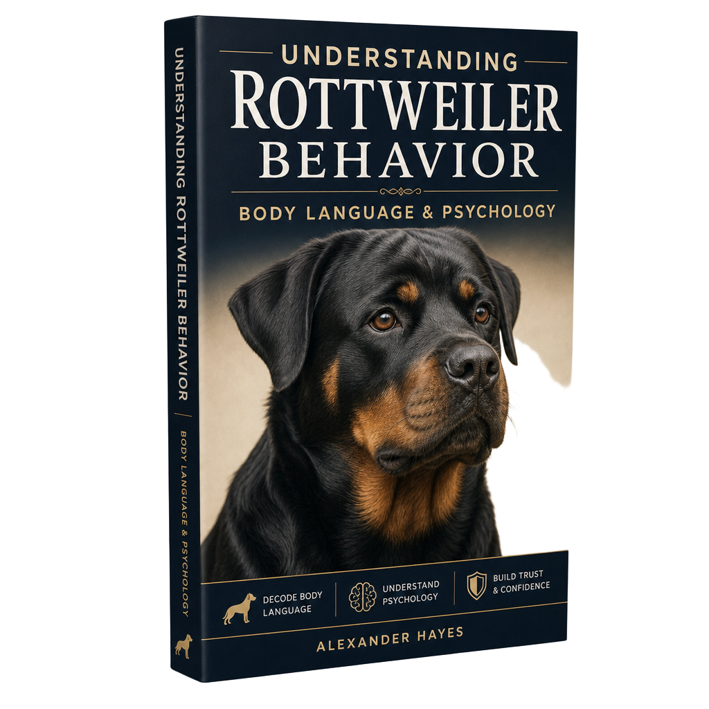Cover of Understanding Rottweiler Behavior