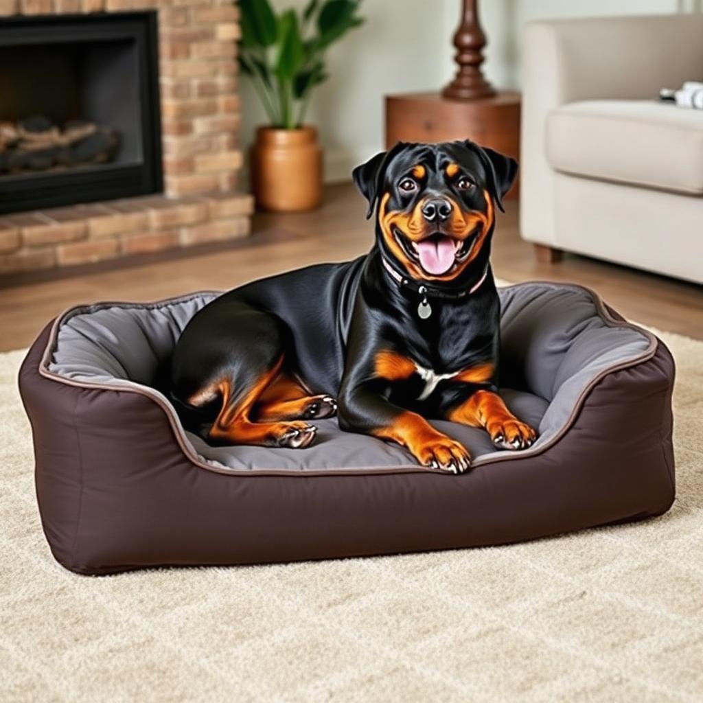 CWAWZ Orthopedic Waterproof Dog Bed