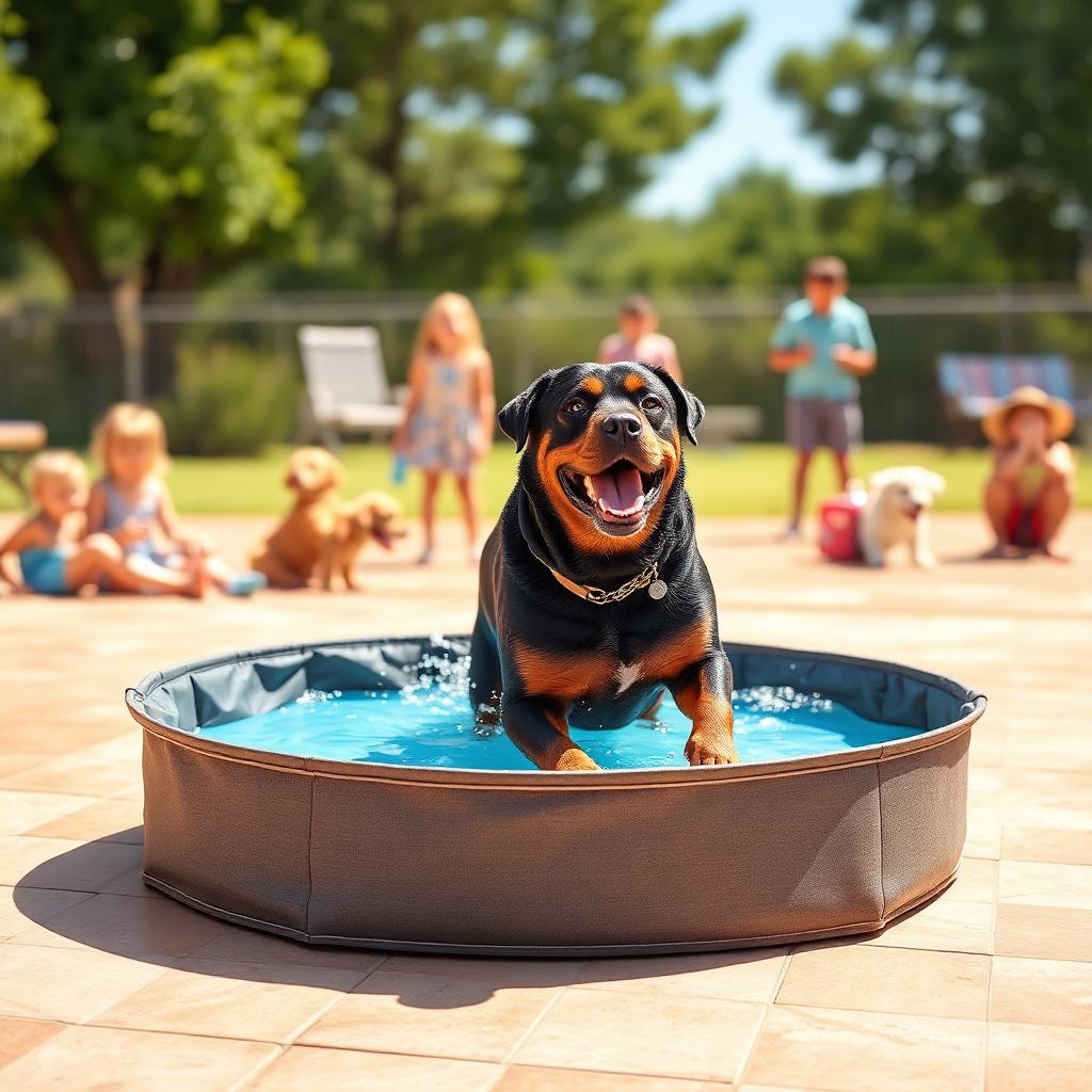 Glowpoint Foldable Collapsible Dog Pool